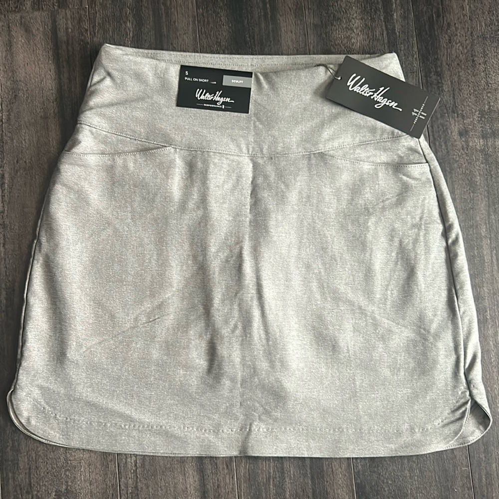 Walter Hagan Woman's Small Pull On Performance 11 Sculpt Skort, New With Tags